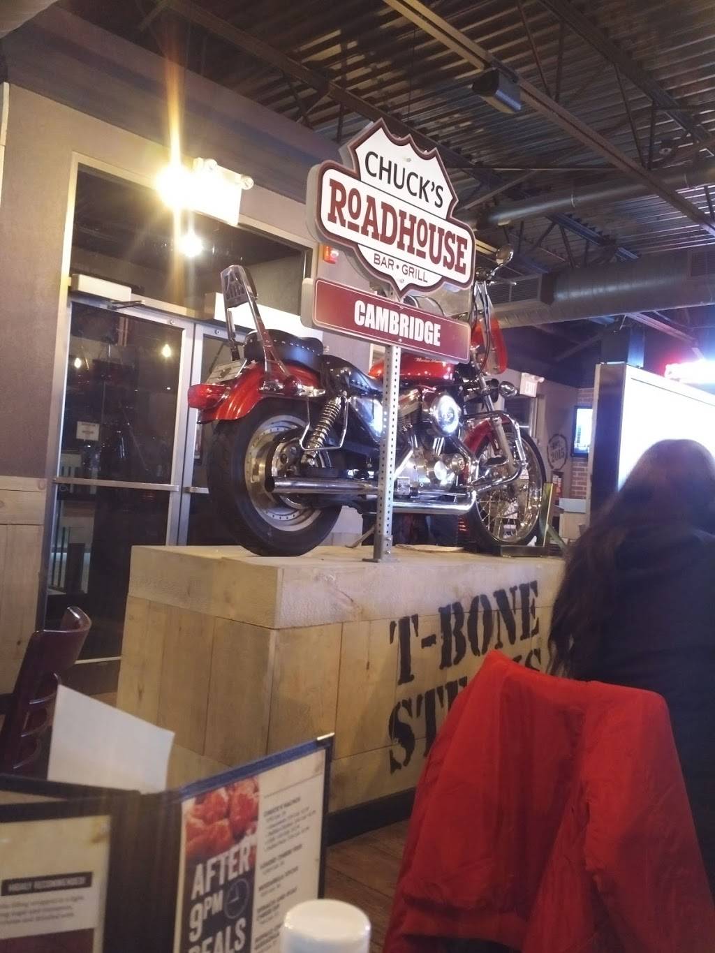 Chucks Roadhouse Bar & Grill | restaurant | 80 Dundas St S, Cambridge, ON N1R 8A8, Canada | 5196208446 OR +1 519-620-8446