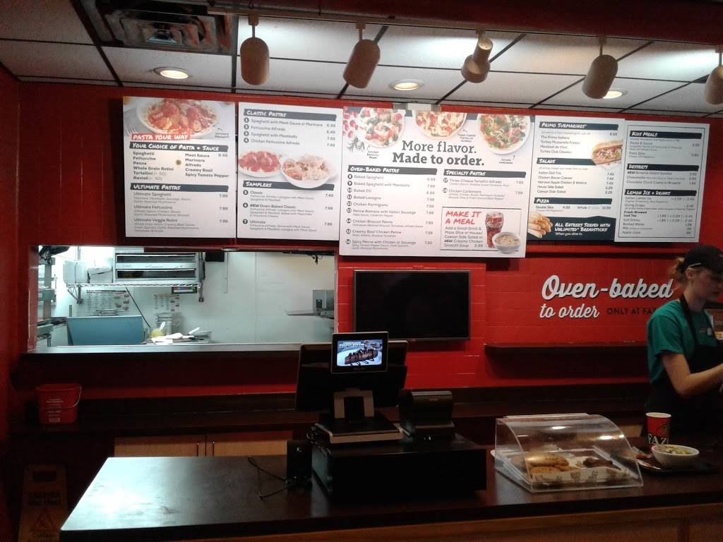 Fazolis | restaurant | 703 W 3rd St, Jasper, IN 47546, USA | 8126341574 OR +1 812-634-1574