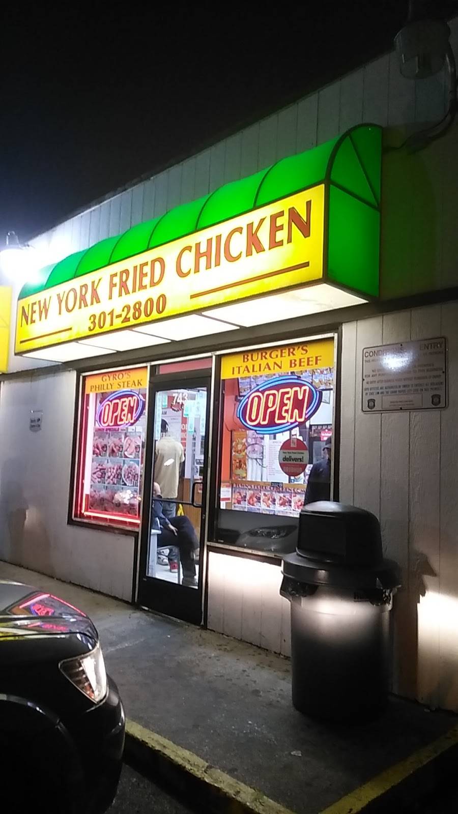 New York Fried Chicken | restaurant | 743 Division Ave S, Grand Rapids, MI 49503, USA | 6163012800 OR +1 616-301-2800