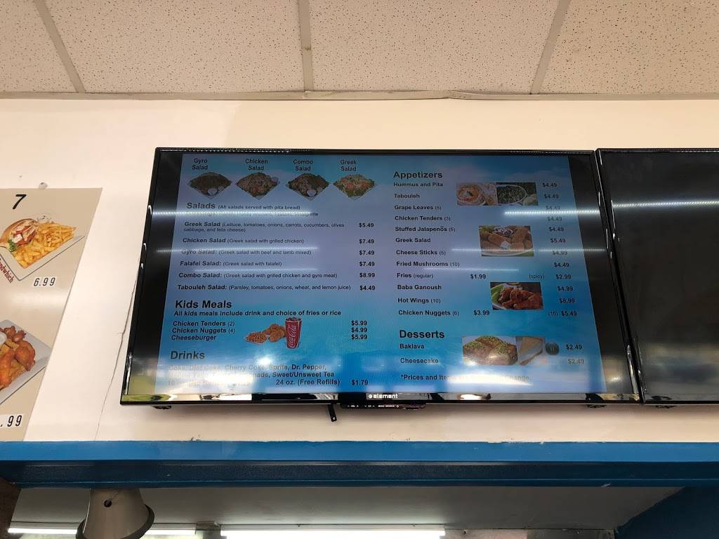 GREEK GYROS | restaurant | 1301 Memorial Blvd, Murfreesboro, TN 37129, USA | 6156037682 OR +1 615-603-7682