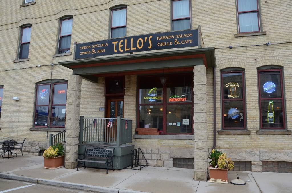 Tellos Grill & Cafe | restaurant | 200 W Grand Ave, Port Washington, WI 53074, USA | 2622681133 OR +1 262-268-1133