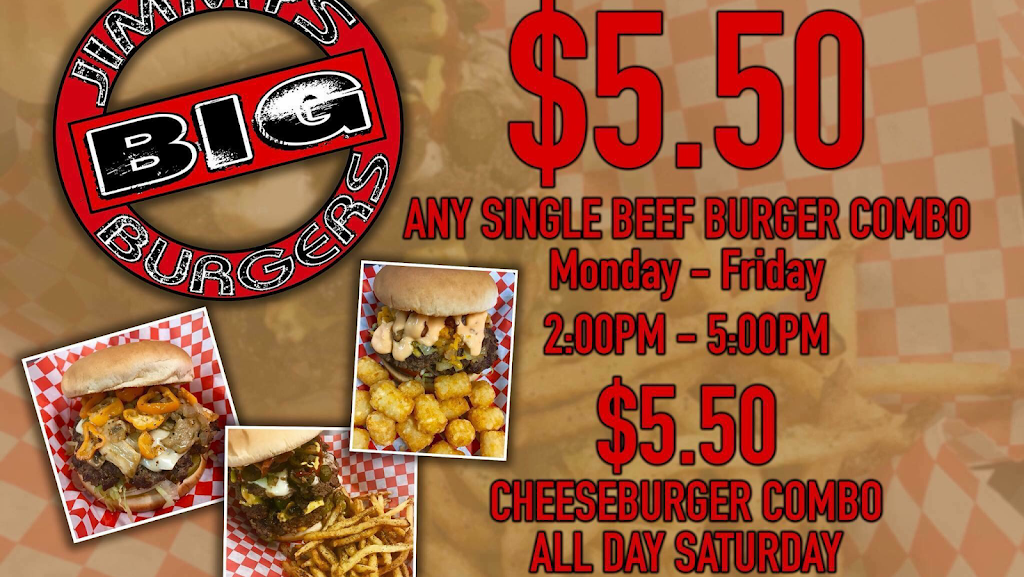 Jimmys Big Burgers | restaurant | 902 W Pioneer Pkwy Ste 110, Grand Prairie, TX 75051, USA | 9726024455 OR +1 972-602-4455