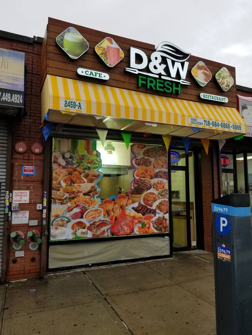 D & W FRESH RESTAURANT CAFE | restaurant | 2459 E Tremont Ave, The Bronx, NY 10461, USA | 7186846868 OR +1 718-684-6868