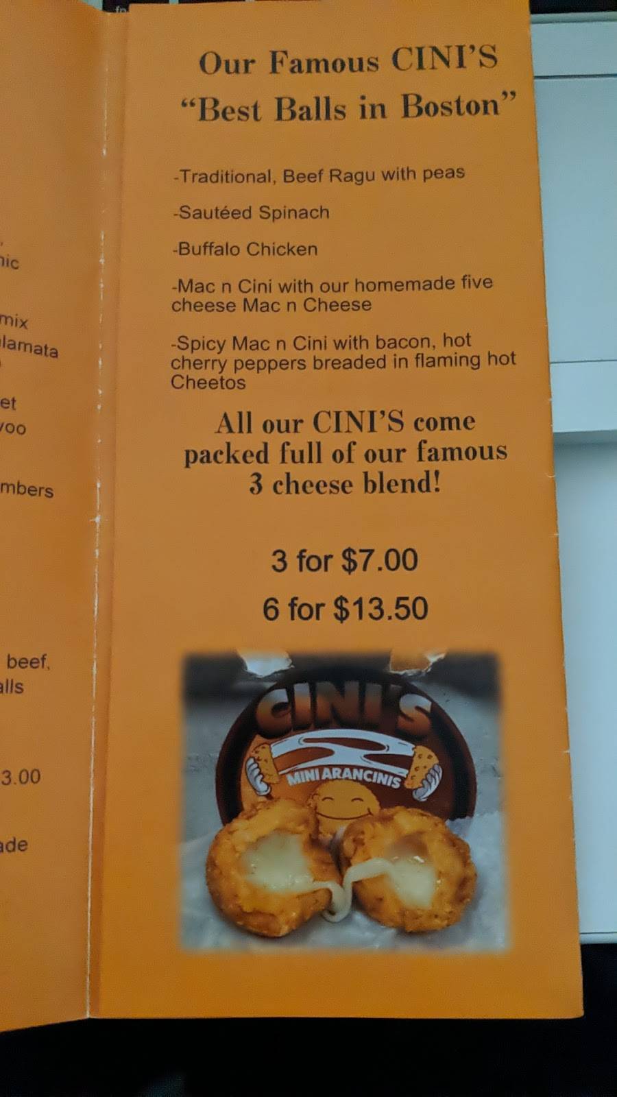 CINIS | meal takeaway | 252 Friend St, Boston, MA 02114, USA | 8572334359 OR +1 857-233-4359