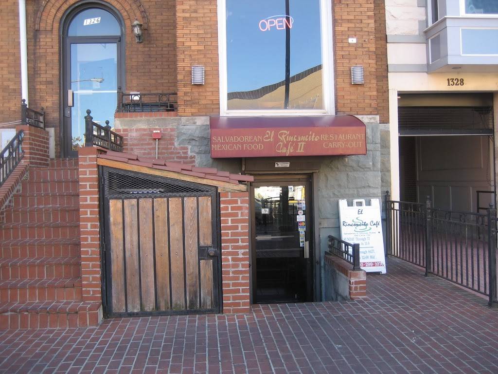 El Rinconcito Cafe II | restaurant | 1326 Park Rd NW, Washington, DC 20010, USA | 2022991076 OR +1 202-299-1076
