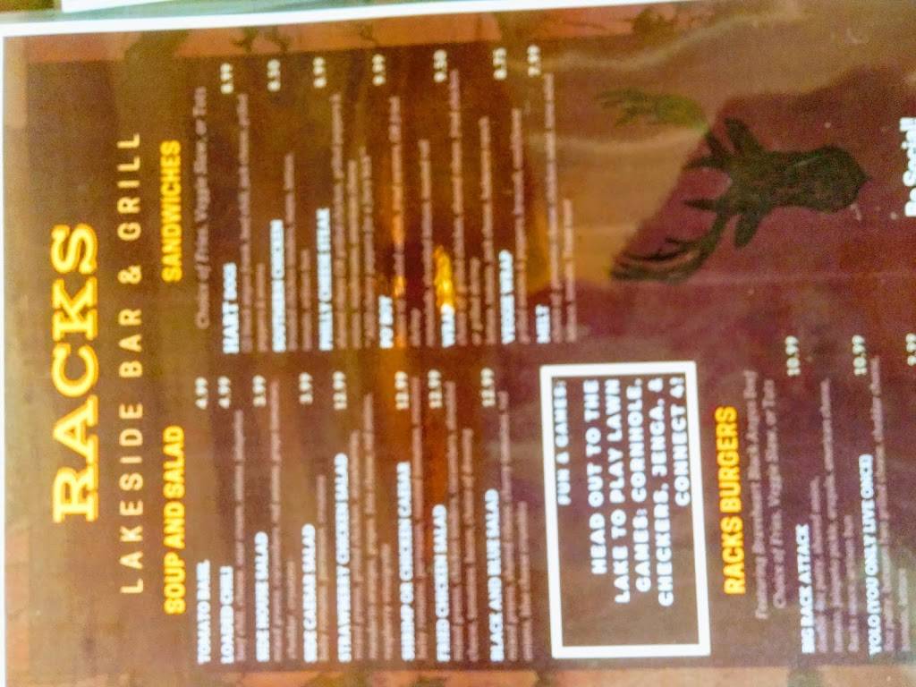 Racks Lakeside Bar & Grill | restaurant | 1615 Reed Creek Hwy, Hartwell, GA 30643, USA | 7063767225 OR +1 706-376-7225