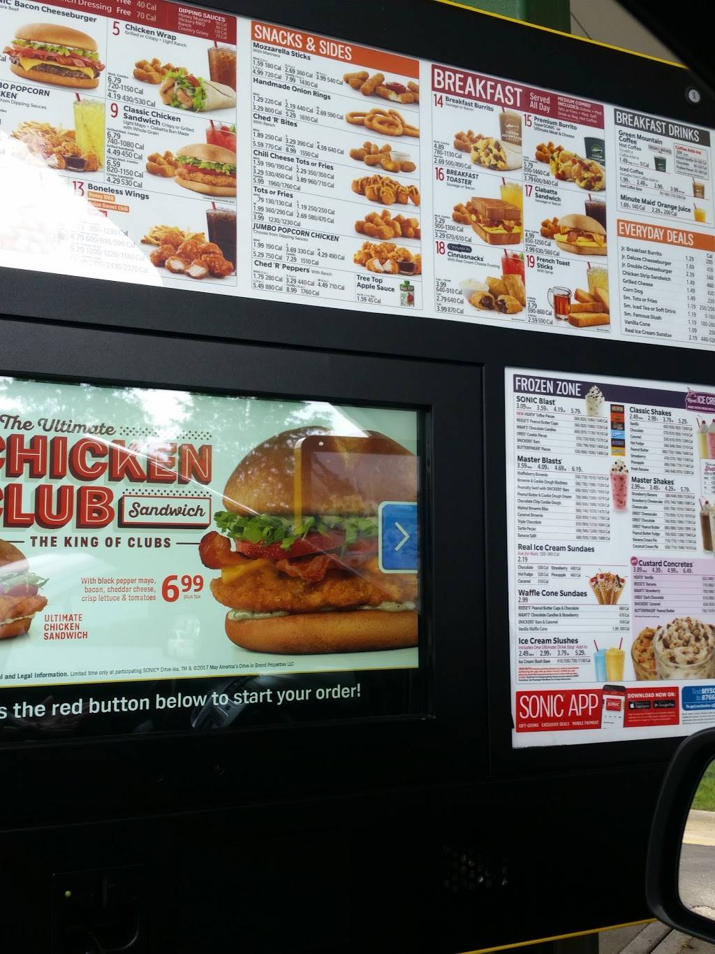 Sonic Drive-In | restaurant | 16909 E, US-24, Independence, MO 64056, USA | 8162570882 OR +1 816-257-0882