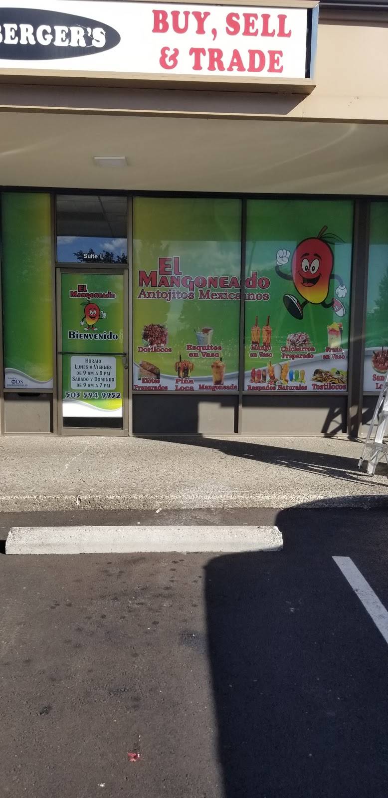 El Mangoneado | restaurant | 1895 SE Tualatin Valley Hwy suite l, Hillsboro, OR 97123, USA | 5035949952 OR +1 503-594-9952
