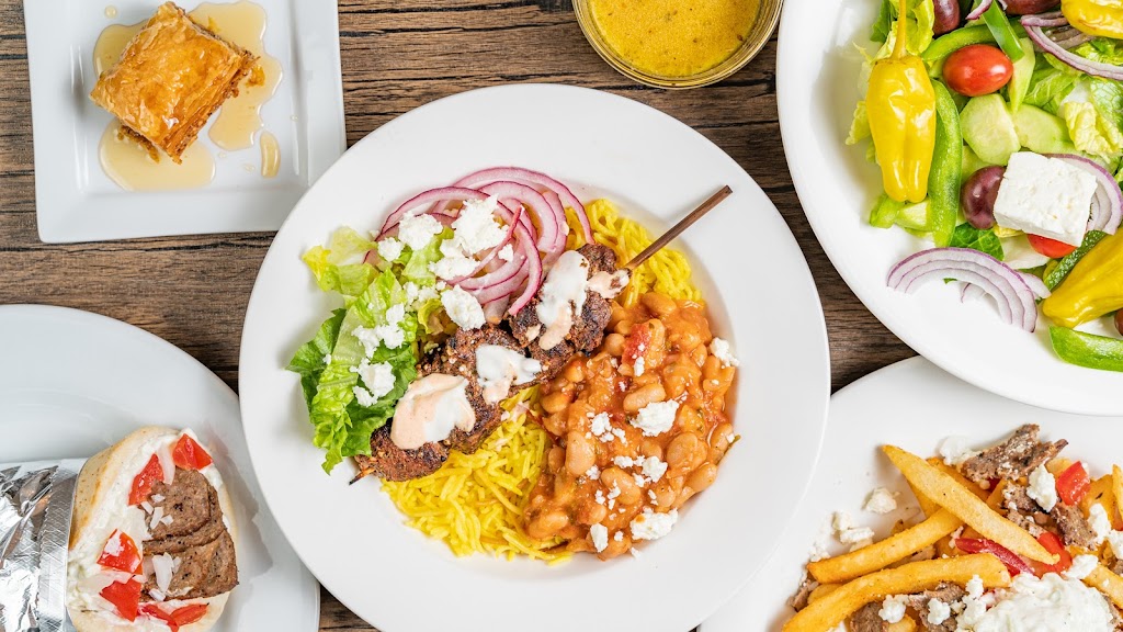 Skewered Greek Kabobs and Gyros | restaurant | 3230 Towerwood Dr, Farmers Branch, TX 75234, USA | 9728328100 OR +1 972-832-8100
