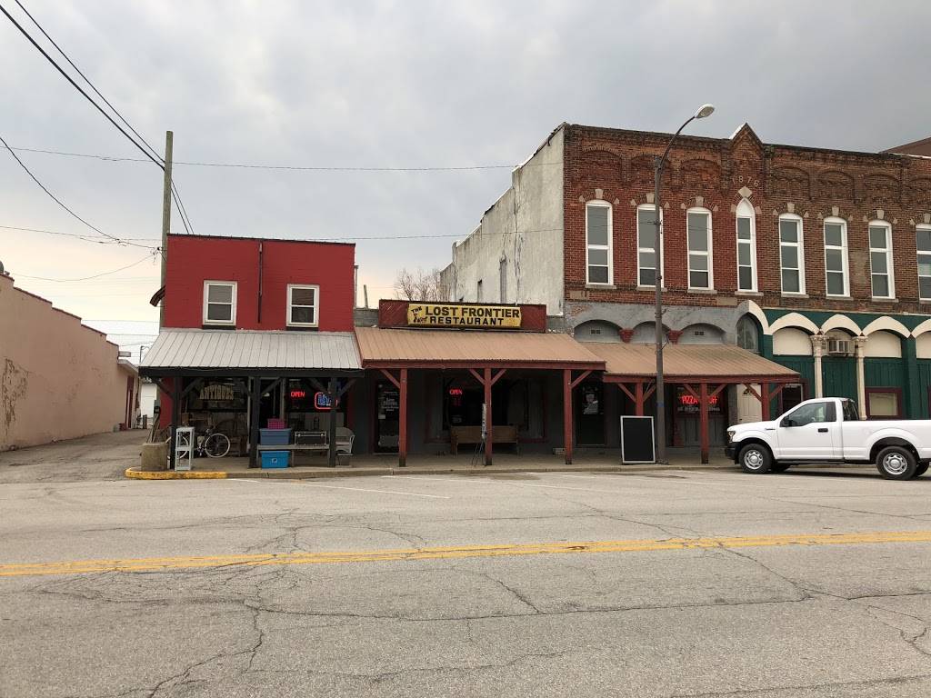 Lost Frontier Pizza King | restaurant | 114 E Main St, Thorntown, IN 46071, USA | 7654362288 OR +1 765-436-2288