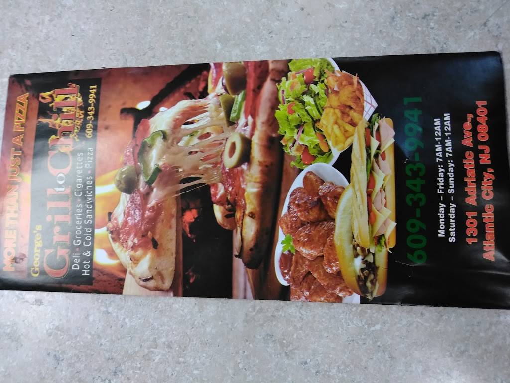 Georges Grill To Chill | restaurant | 1301 Adriatic Ave, Atlantic City, NJ 08401, USA | 6093439941 OR +1 609-343-9941