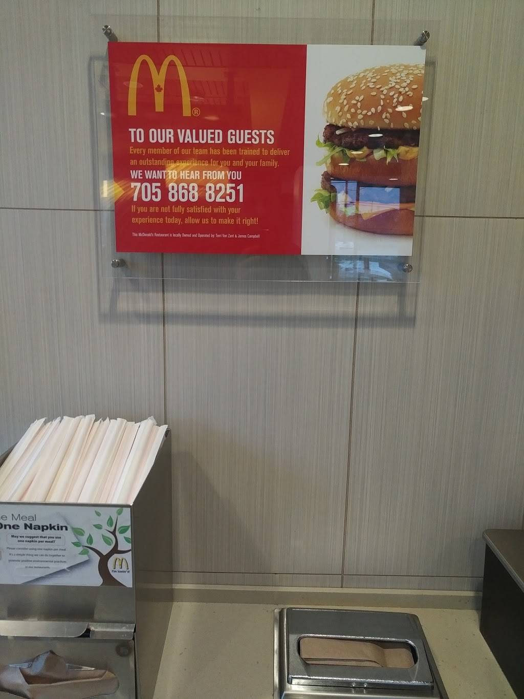 McDonalds | cafe | Willowcreek Centre, 400 Lansdowne St E, Peterborough, ON K9J 6X9, Canada | 7057412887 OR +1 705-741-2887