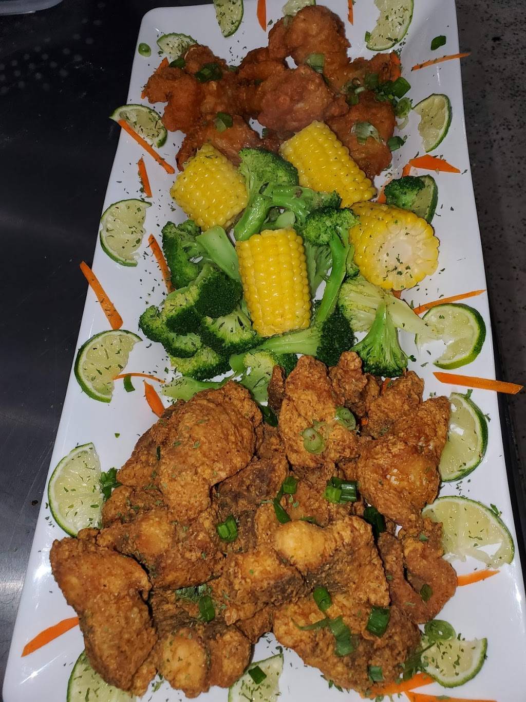 Jus Fishy and beyond | restaurant | 1059 Flatbush Ave, Brooklyn, NY 11226, USA | 3474421172 OR +1 347-442-1172