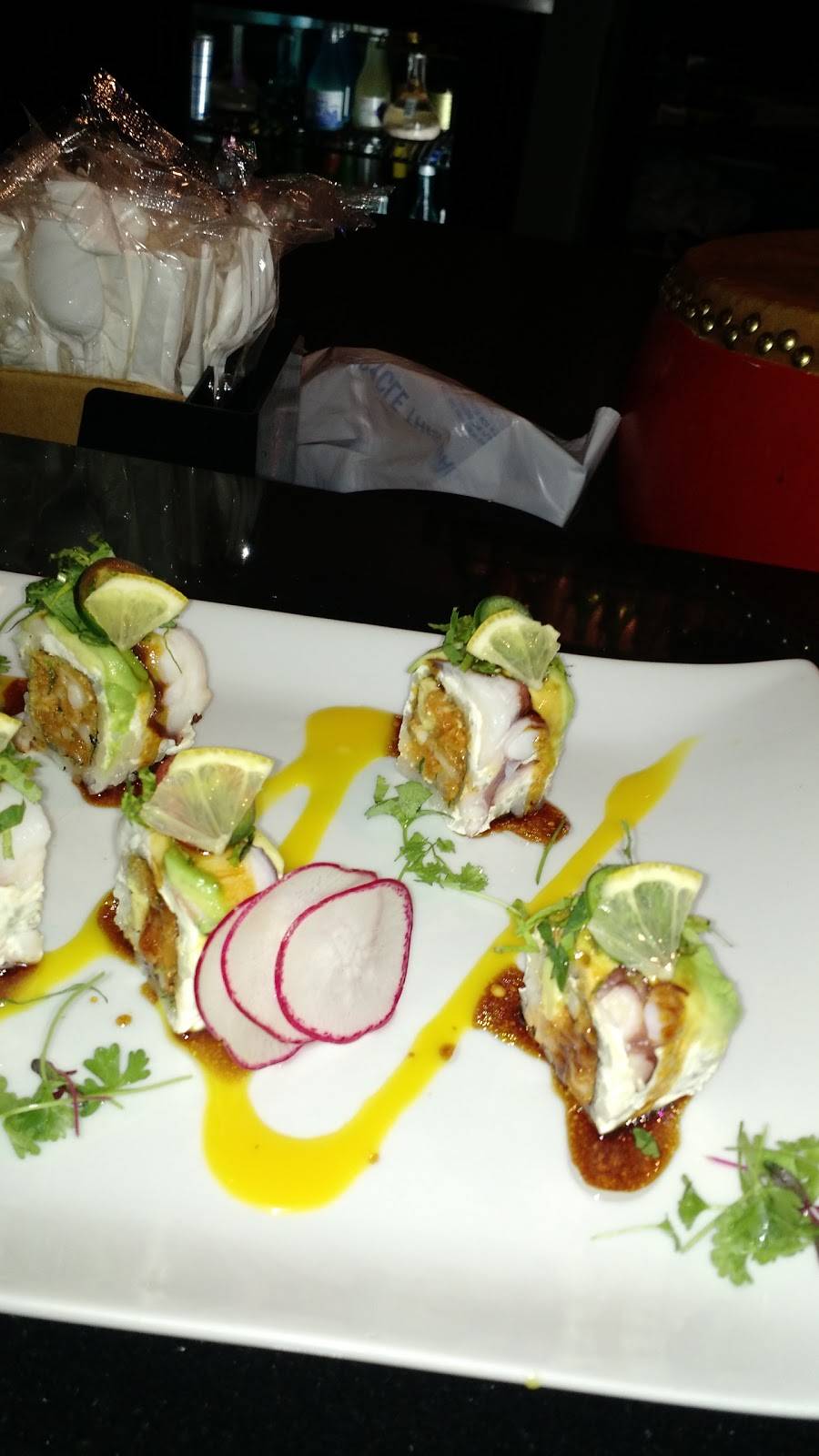 Azure Fusion Bistro & Saké | restaurant | 3975 Texas 6 Frontage Rd #300, College Station, TX 77845, USA | 9796937836 OR +1 979-693-7836