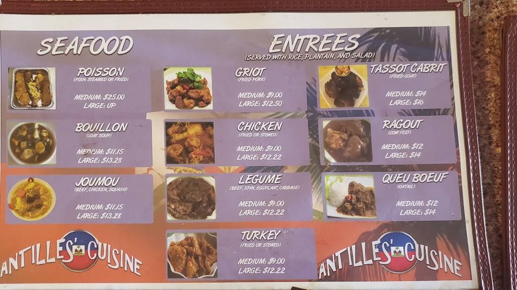 Antilles Cuisine Caribbean Restaurant | restaurant | 2798 N Hiawassee Rd, Orlando, FL 32818, USA | 4076010881 OR +1 407-601-0881
