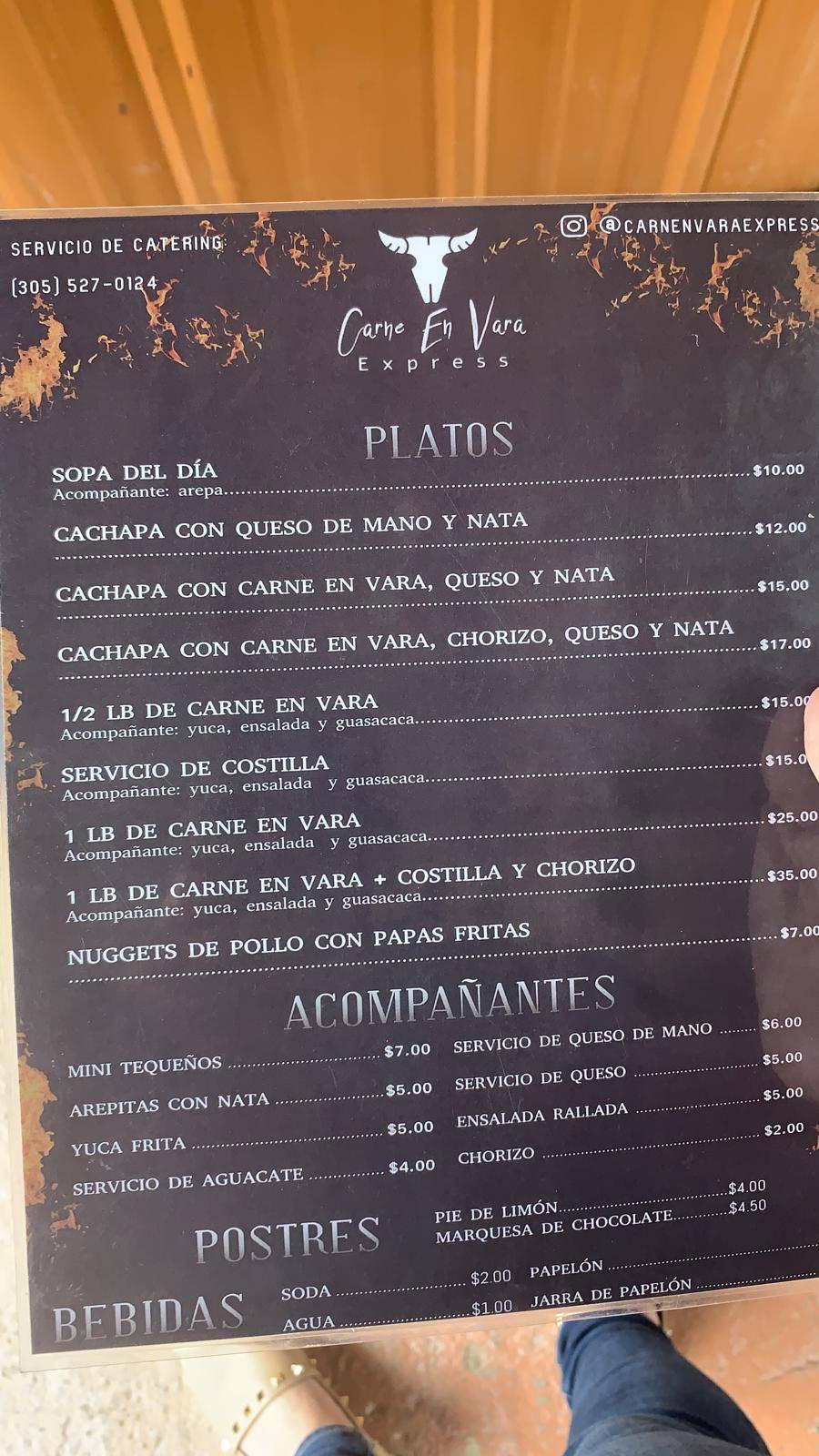 Carne en vara express | restaurant | 12100 SW 177th Ave, Miami, FL 33196, USA | 3055270124 OR +1 305-527-0124