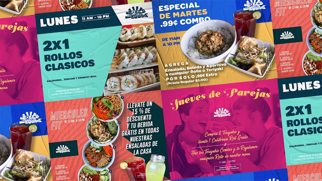 Rolls & Bowls | restaurant | 362 W 32nd St, Yuma, AZ 85364, USA | 9289202470 OR +1 928-920-2470