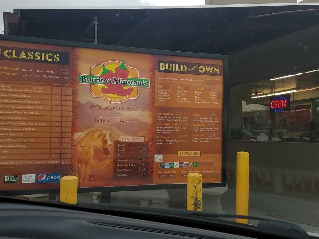 Burritos Alinstante | restaurant | 2101 Broadway Blvd SE, Albuquerque, NM 87102, USA | 5052420966 OR +1 505-242-0966