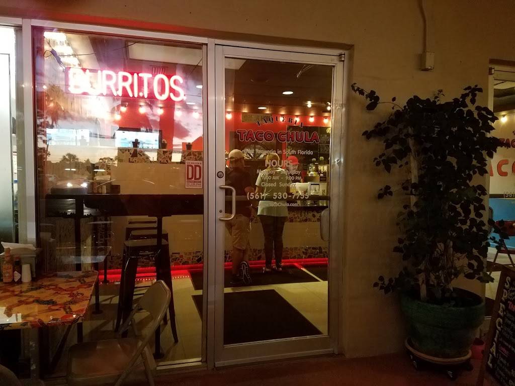 Taco Chula | restaurant | 10800 N Military Trl #108, Palm Beach Gardens, FL 33410, USA | 5615307755 OR +1 561-530-7755