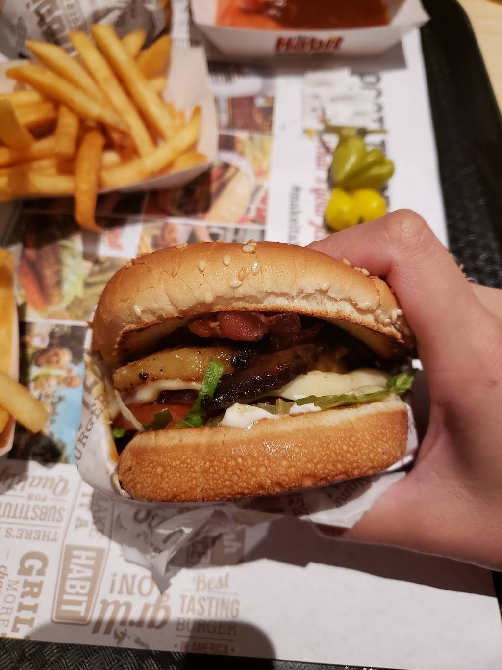 The Habit Burger Grill | restaurant | 1150 S Nellis Blvd #100, Las Vegas, NV 89104, USA | 7026596207 OR +1 702-659-6207