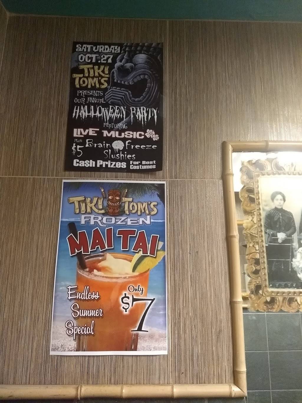 Tiki Toms | restaurant | 1535 Olympic Blvd, Walnut Creek, CA 94596, USA | 9259329202 OR +1 925-932-9202