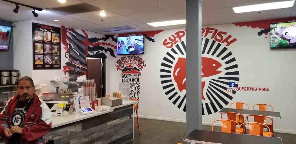 SuperFish Poke & Tea | restaurant | 5052 West Lane Suite 4A-B, Stockton, CA 95210, USA | 2098512975 OR +1 209-851-2975