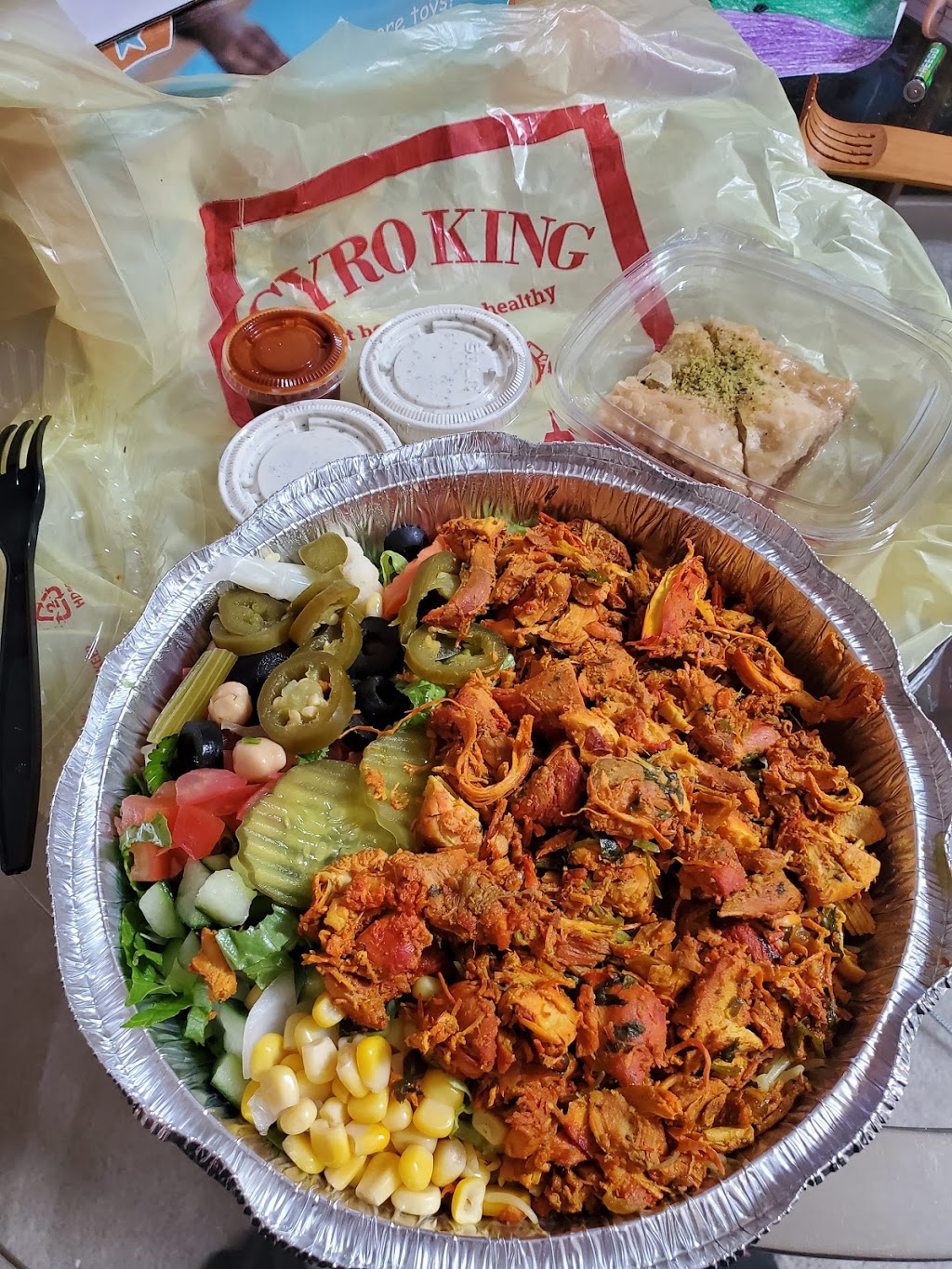 Gyro King | restaurant | 2587 Town Center Blvd N Suite N, Sugar Land, TX 77479, USA | 8325004896 OR +1 832-500-4896