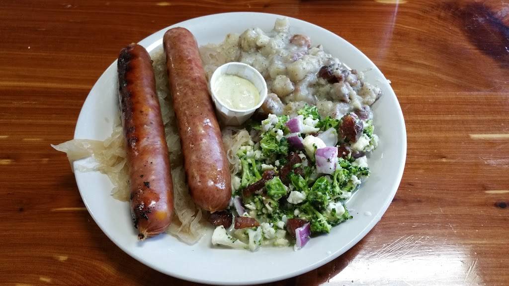 Hermann Wurst Haus | restaurant | 234 E 1st St, Hermann, MO 65041, USA | 5734862266 OR +1 573-486-2266