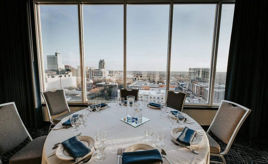 SKYE Tower Restaurant & Bar | restaurant | 1726, 320 Hillsborough St 20th floor, Raleigh, NC 27603, USA | 9198320501 OR +1 919-832-0501