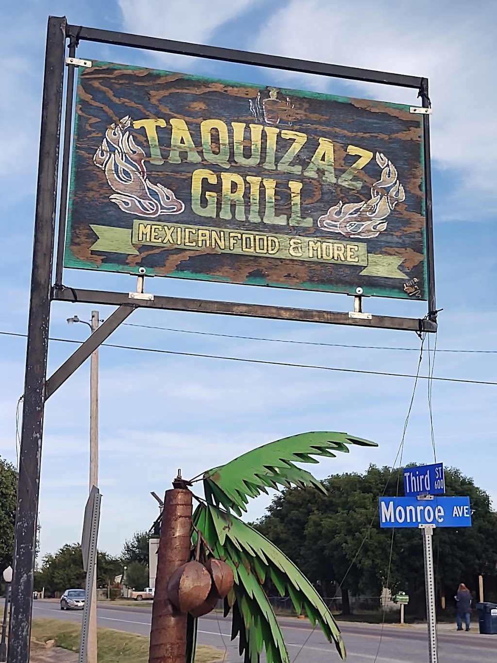 Taquizas Grill | restaurant | 509 3rd St, Chattanooga, OK 73528, USA | 5805972440 OR +1 580-597-2440