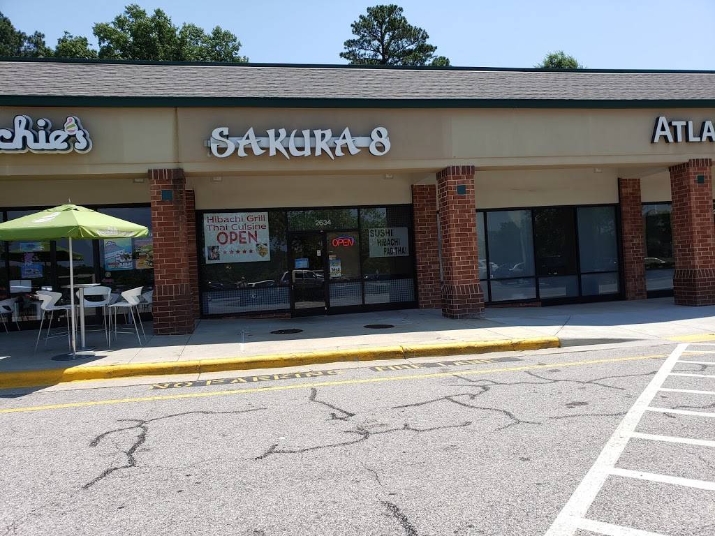 Sakura 8 | restaurant | 2634 Timber Dr, Garner, NC 27529, USA | 9842335100 OR +1 984-233-5100