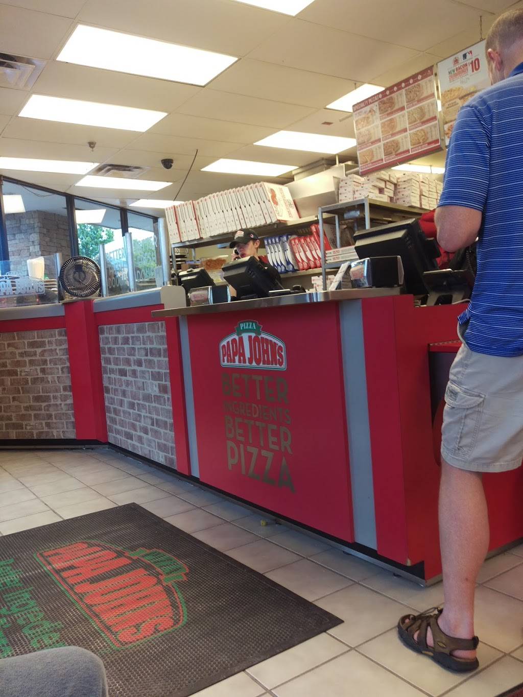 Papa Johns Pizza | restaurant | 101 S Parker St, Olathe, KS 66061, USA | 9137687772 OR +1 913-768-7772