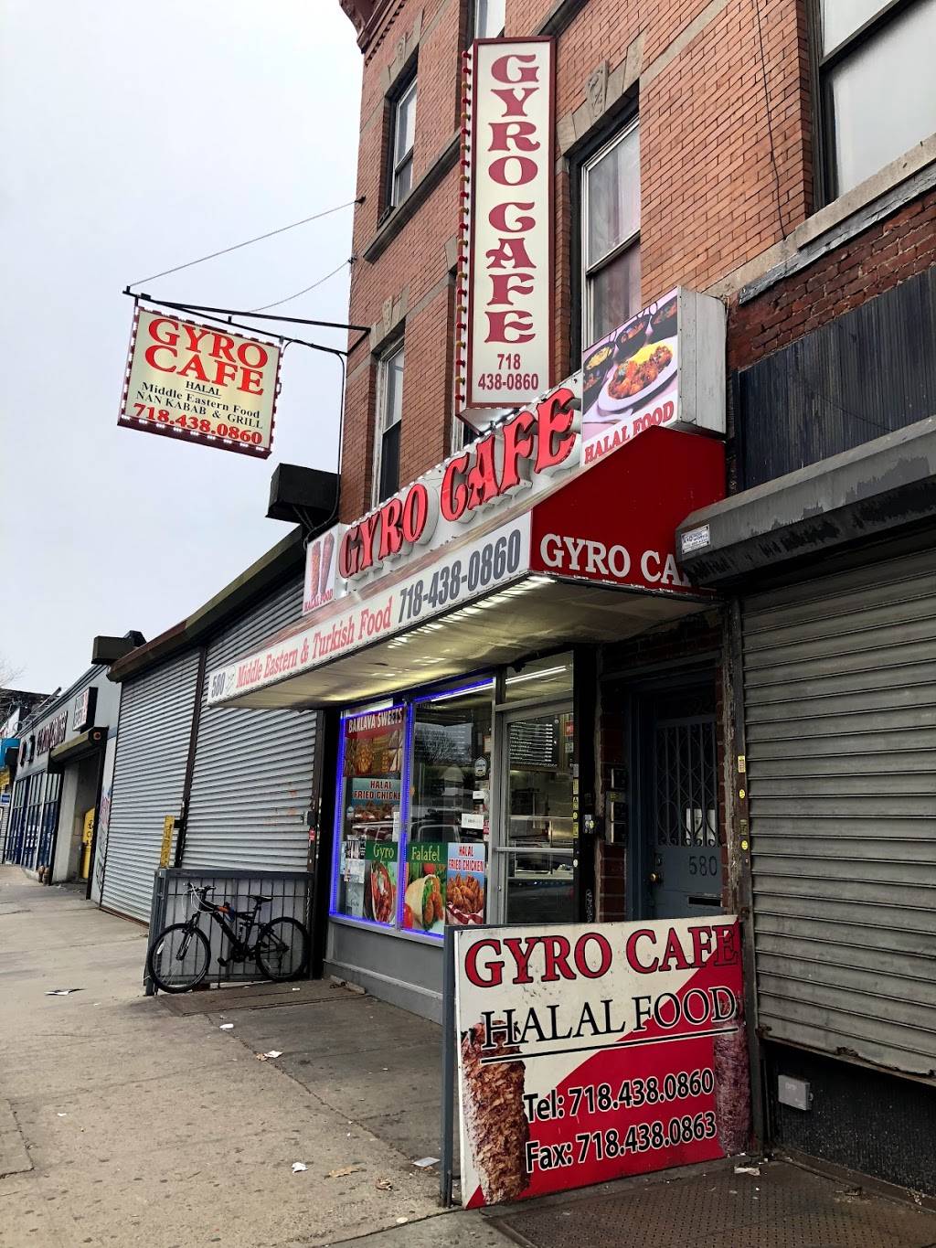Gyro Cafe | restaurant | 580 Coney Island Ave, Brooklyn, NY 11218, USA | 7184380860 OR +1 718-438-0860