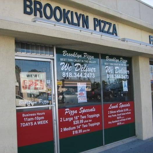 Brooklyn Pizza | meal delivery | 6745 Tampa Ave, Reseda, CA 91335, USA | 8183442473 OR +1 818-344-2473