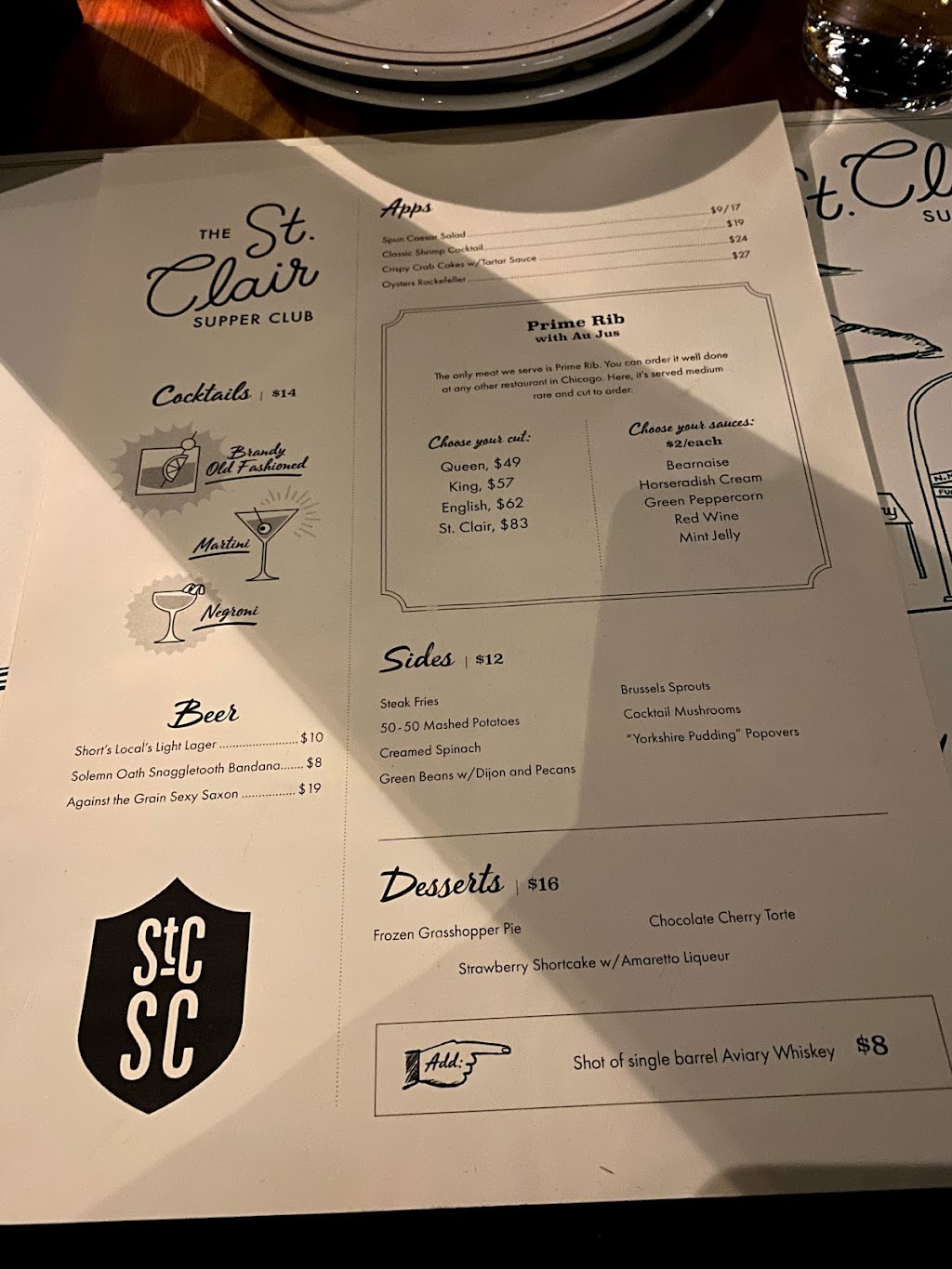 St. Clair Supper Club | restaurant | 951 W Fulton Market, Chicago, IL 60607, USA | 3127894896 OR +1 312-789-4896
