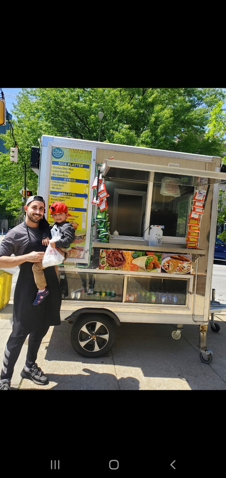 H&T Halal food & Gyros Cart. | restaurant | Near, Baltimore, MD 21205, USA | 4106701426 OR +1 410-670-1426