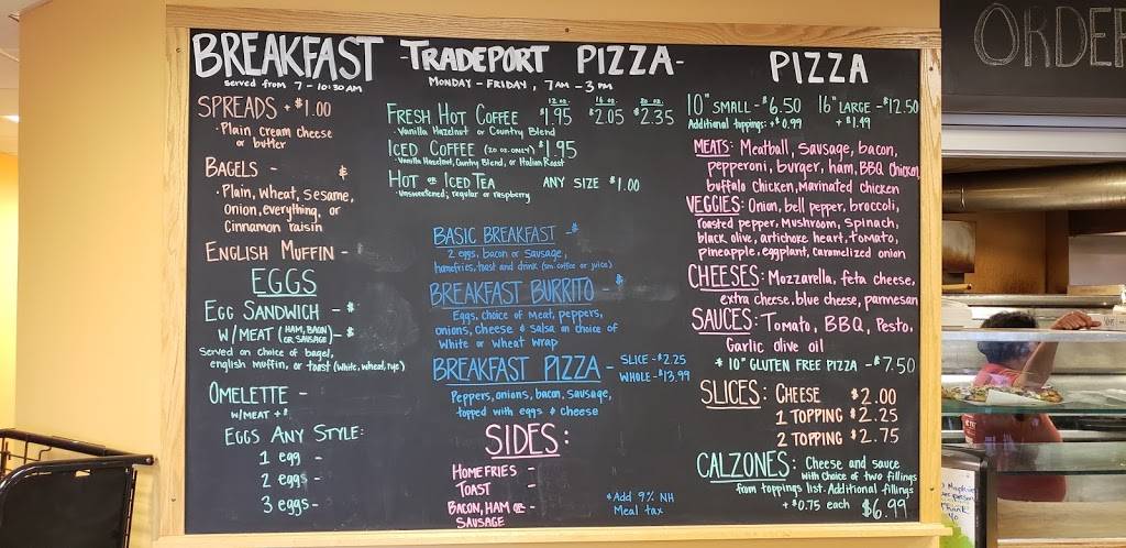 Tradeport Pizza | meal takeaway | 14 Manchester Square, Portsmouth, NH 03801, USA | 6033736021 OR +1 603-373-6021