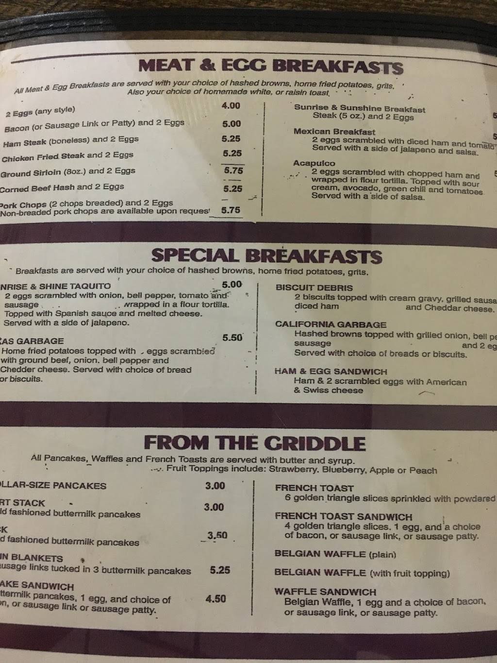 Sunrise and Shine Omelet Grill | restaurant | 5239 NW Cache Rd, Lawton, OK 73505, USA | 5803534072 OR +1 580-353-4072