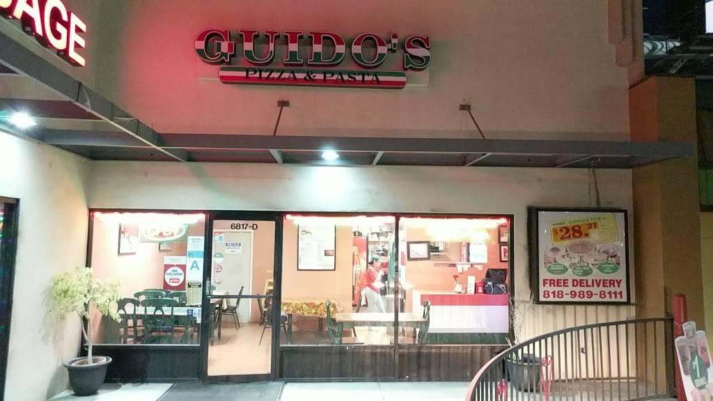 Guidos Pizza & Pasta | restaurant | 6817 Balboa Blvd d, Van Nuys, CA 91406, USA | 8189898111 OR +1 818-989-8111