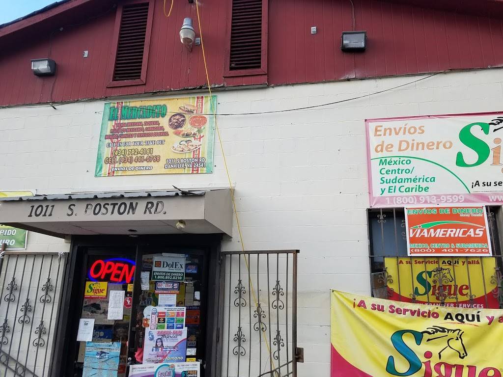 El Mercadito | restaurant | 1011 South Boston Rd, Danville, VA 24540, USA | 4347924161 OR +1 434-792-4161