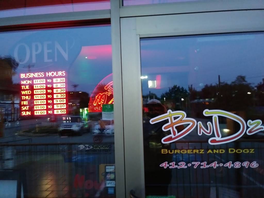 BnDz Burgerz And Dogz - South Park | restaurant | 4120 Brownsville Rd, South Park Township, PA 15129, USA | 4127144896 OR +1 412-714-4896