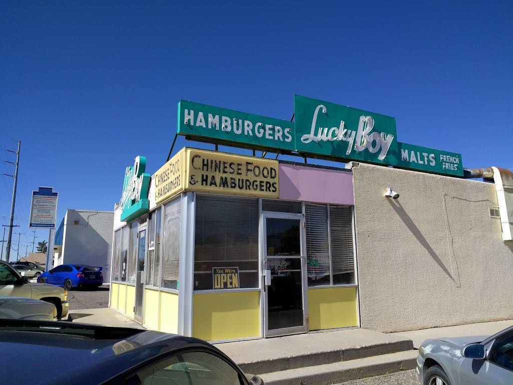 Lucky Boy Restaurant | restaurant | 3521 Constitution Ave NE, Albuquerque, NM 87106, USA | 5052682785 OR +1 505-268-2785