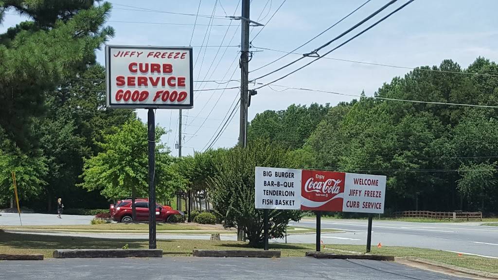 Jiffy Freeze | restaurant | 8046 Knox Bridge Hwy, Canton, GA 30114, USA | 7704791124 OR +1 770-479-1124