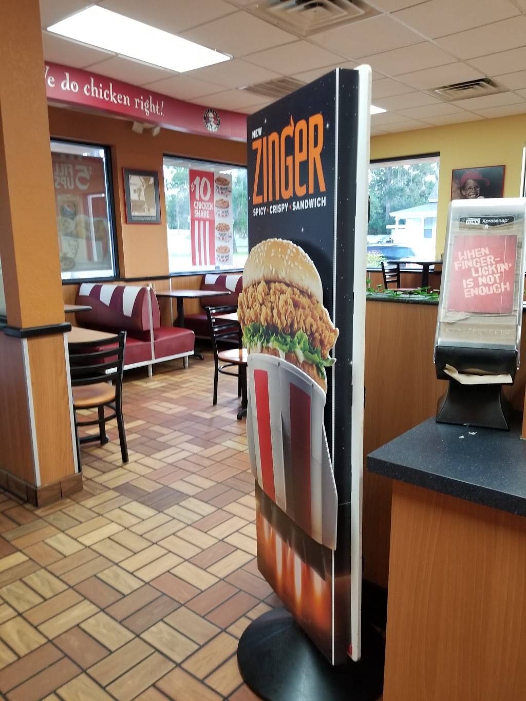 KFC | restaurant | 823 South Ohio Ave N, Live Oak, FL 32064, USA | 3863624455 OR +1 386-362-4455