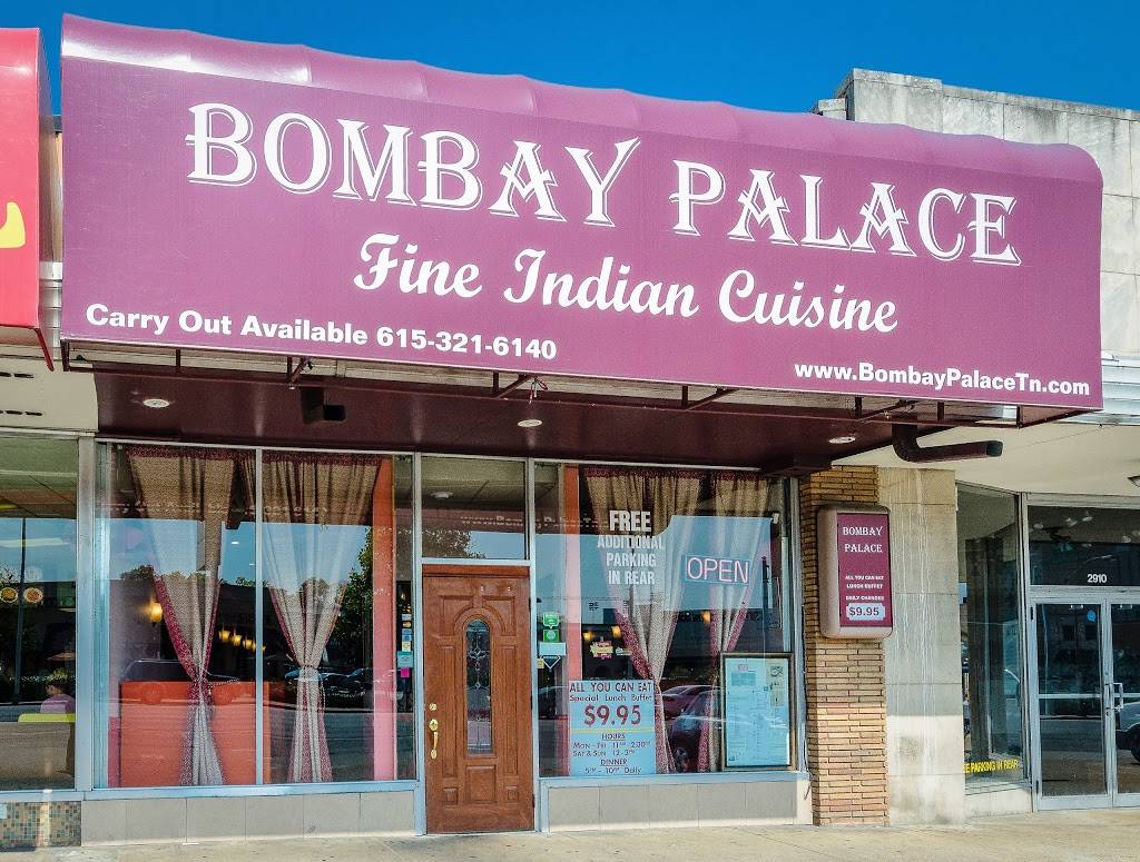 Bombay Palace | restaurant | 2912 West End Ave, Nashville, TN 37203, USA | 6153216140 OR +1 615-321-6140