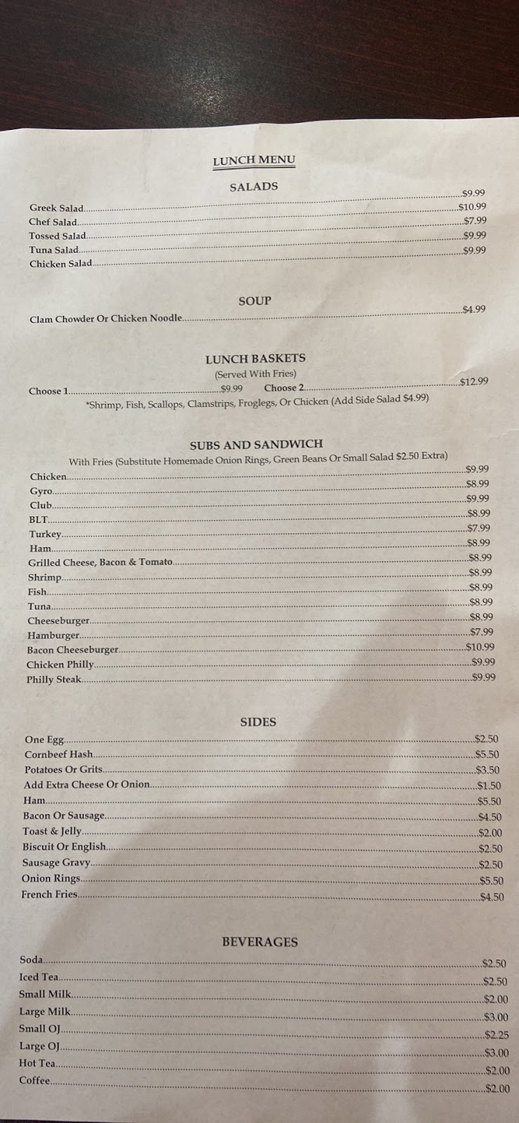 Mikeys Family Diner | restaurant | 25327 US-27 Suite 201B, Leesburg, FL 34748, USA | 3528054054 OR +1 352-805-4054