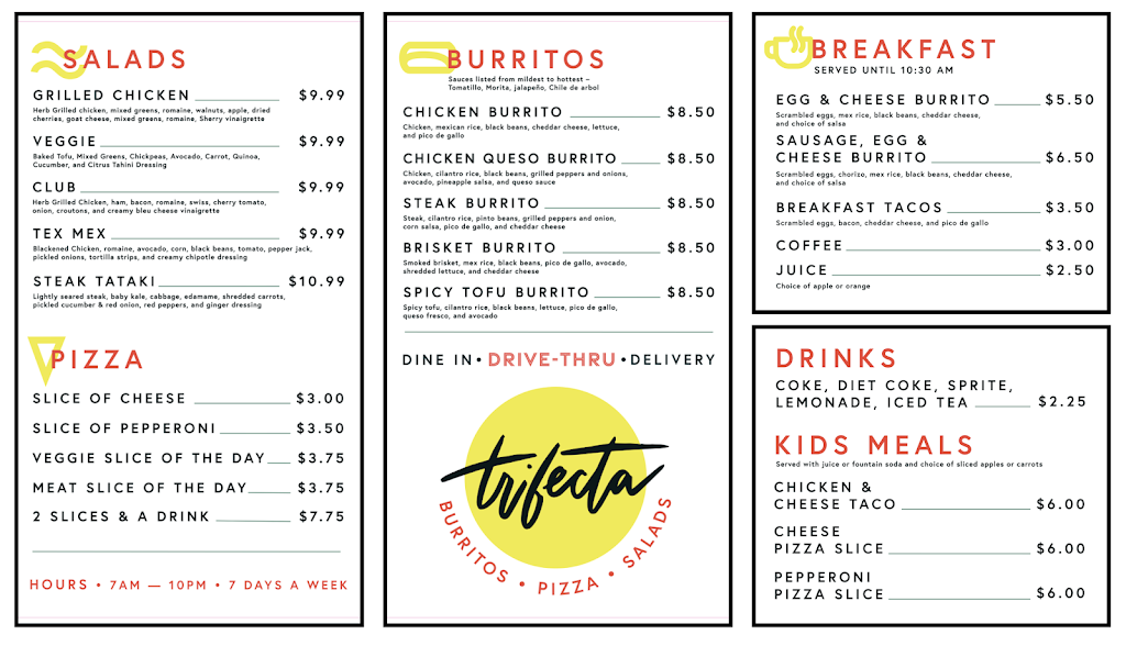 Trifecta | restaurant | 1971 Brownsboro Rd, Louisville, KY 40206, USA | 5026183970 OR +1 502-618-3970