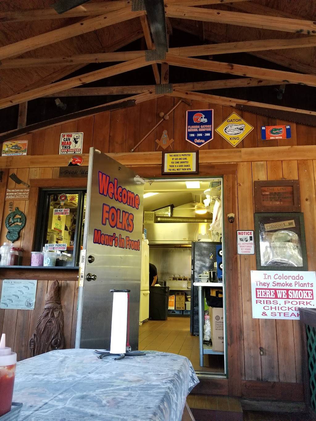 Deep South Bbq | restaurant | Cedar Ln, Brooksville, FL 34601, USA | 3527995060 OR +1 352-799-5060