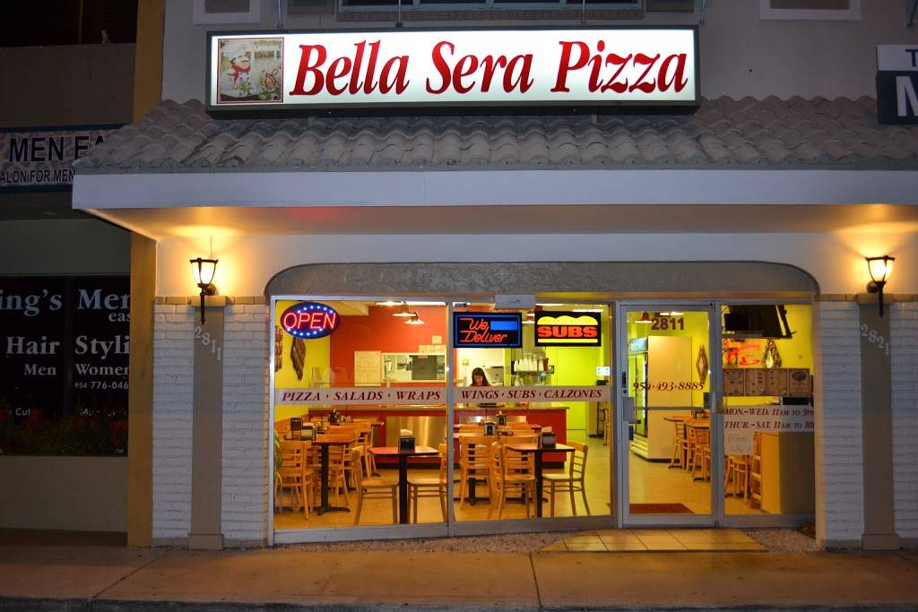 Bella Sera Pizza /Online Ordering On Our Website | restaurant | 2811 E Commercial Blvd, Fort Lauderdale, FL 33308, USA | 9544938885 OR +1 954-493-8885