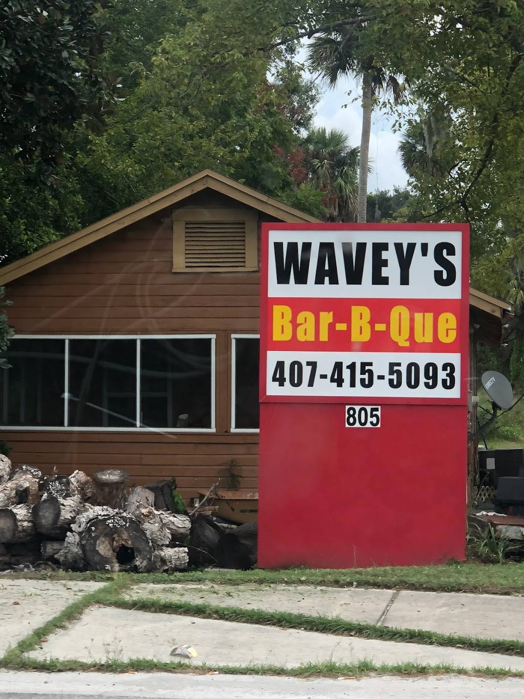 Wavey’s Bar-B-Que | restaurant | 805 Monroe Rd, Sanford, FL 32771, USA | 4074155093 OR +1 407-415-5093